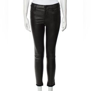 RTA Lambskin leather skinny pants